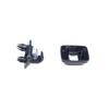 BDP1656 1 Piece Sun Visor Shade Holder Hook Clips Black Color for  A1 A3 A4 B7 B8 B9 A5 A6 C6 Q2 Q3 Q5 TT Seat Exeo
