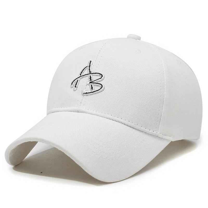 Trendy Embroidered Letter Baseball Cap With Adjustable Fit For Casual Men And Women
