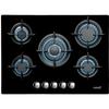 Plaque Au Gaz - CATA - L 7005 CI - 5 Feux - Noir - Table De Cuisson Au Gaz