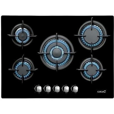 Gas Hob - CATA - L 7005 CI - 5 Burners - Black - Gas Hob
