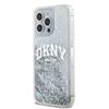 Etui do iPhone 15 Pro Max DKNY Liquid Glitter Big Logo Białe