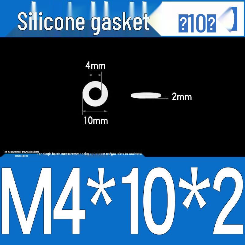 Silicone High-Temp Waterproof Gasket & Shock Absorbing Seal Pad