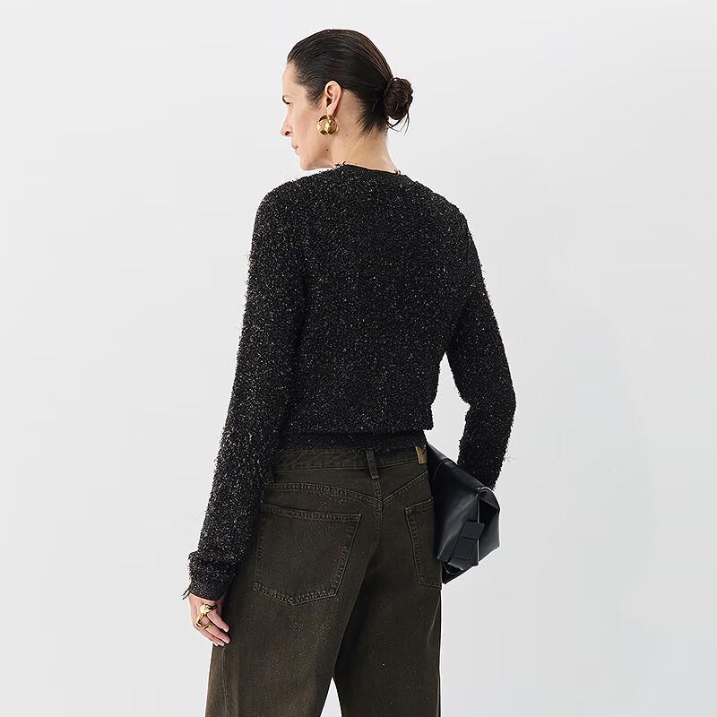 JNBY 2025 Spring Slim Fit Cardigan Sweater