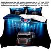 Printed Trucks Scania Duvet Cover Pillowcase Bedding Set Childrens Decor Bedroom