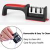 3/4 Segment Knife Sharpener Kitchen Professional Knife Sharpener Handheld Multifunctional Sharpening Stone Manual Knife Sharpene