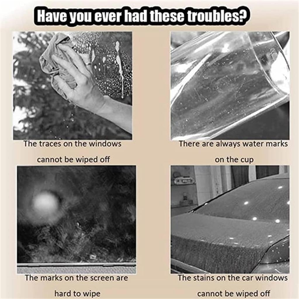 5PC Thickened Magic Cleaning Cloth, Reusable Microfiber Cleaning Rags for TV, Cars, Windows, Lint Free, Odorless, Machine Washable