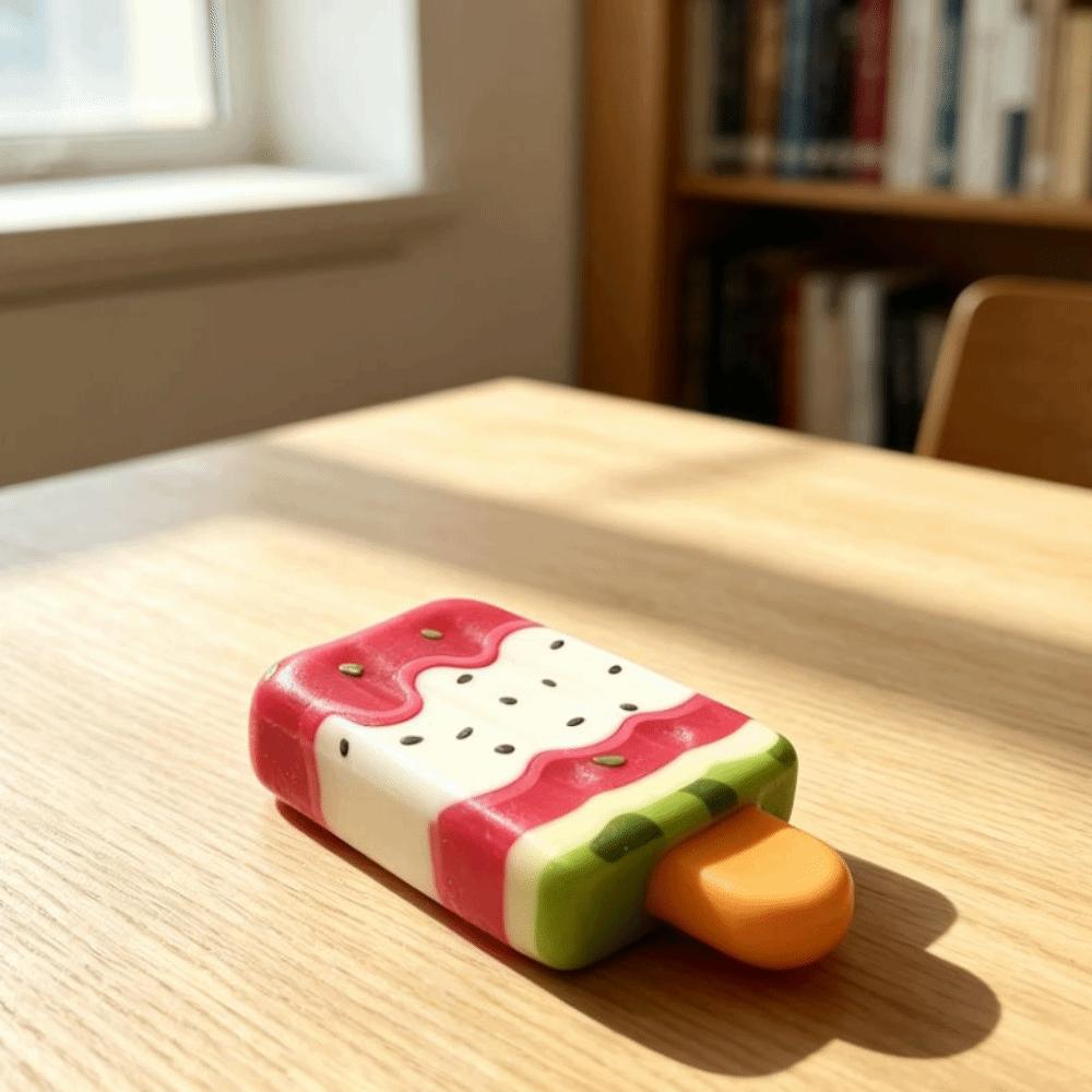 Slow Rising Slow Rebound Toy Simulated Ice Popsicle Reduce Pressure Toy  Summer Party