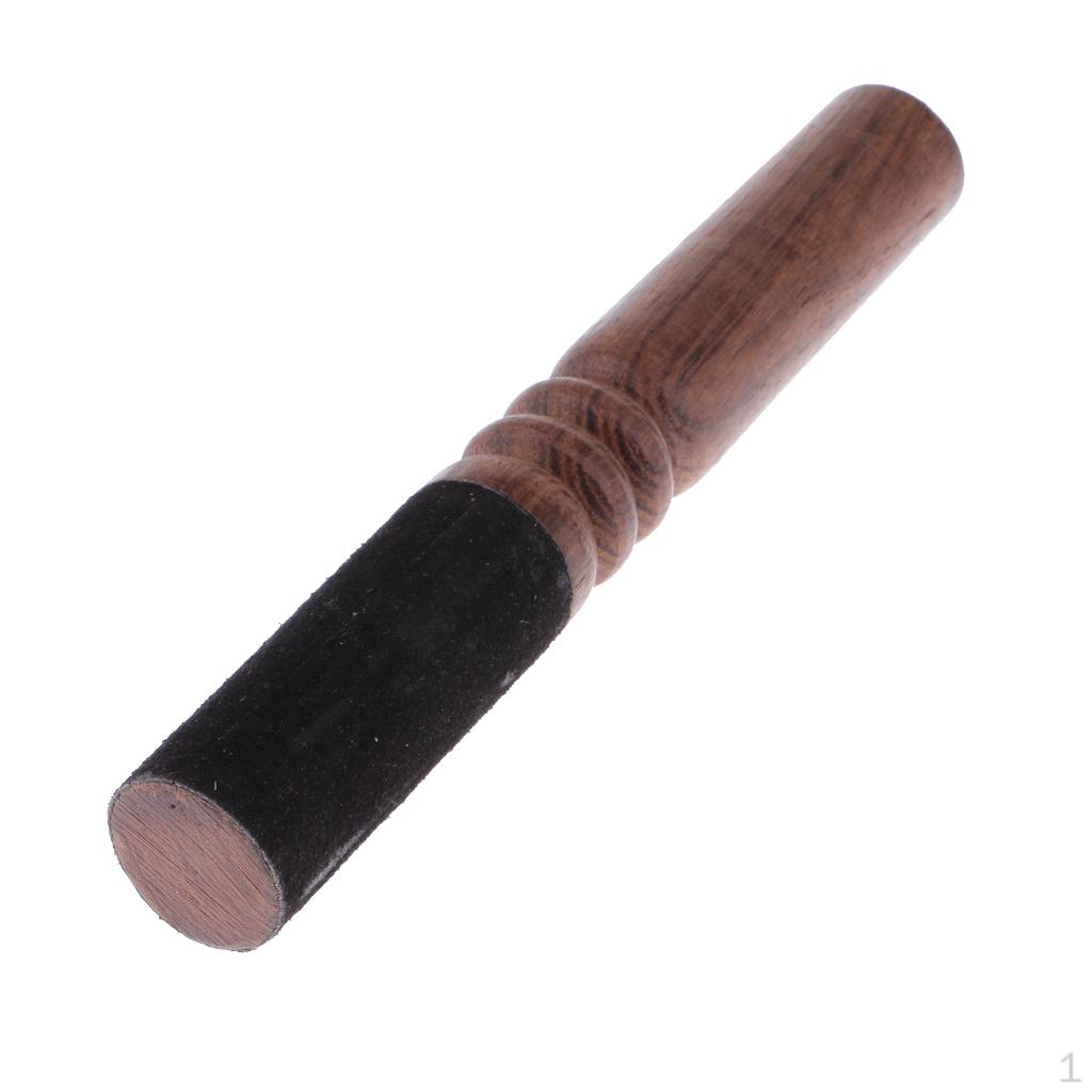 

18cm Mallets For Singing Bowl With Felt Head -Black Diameter 3.5cm