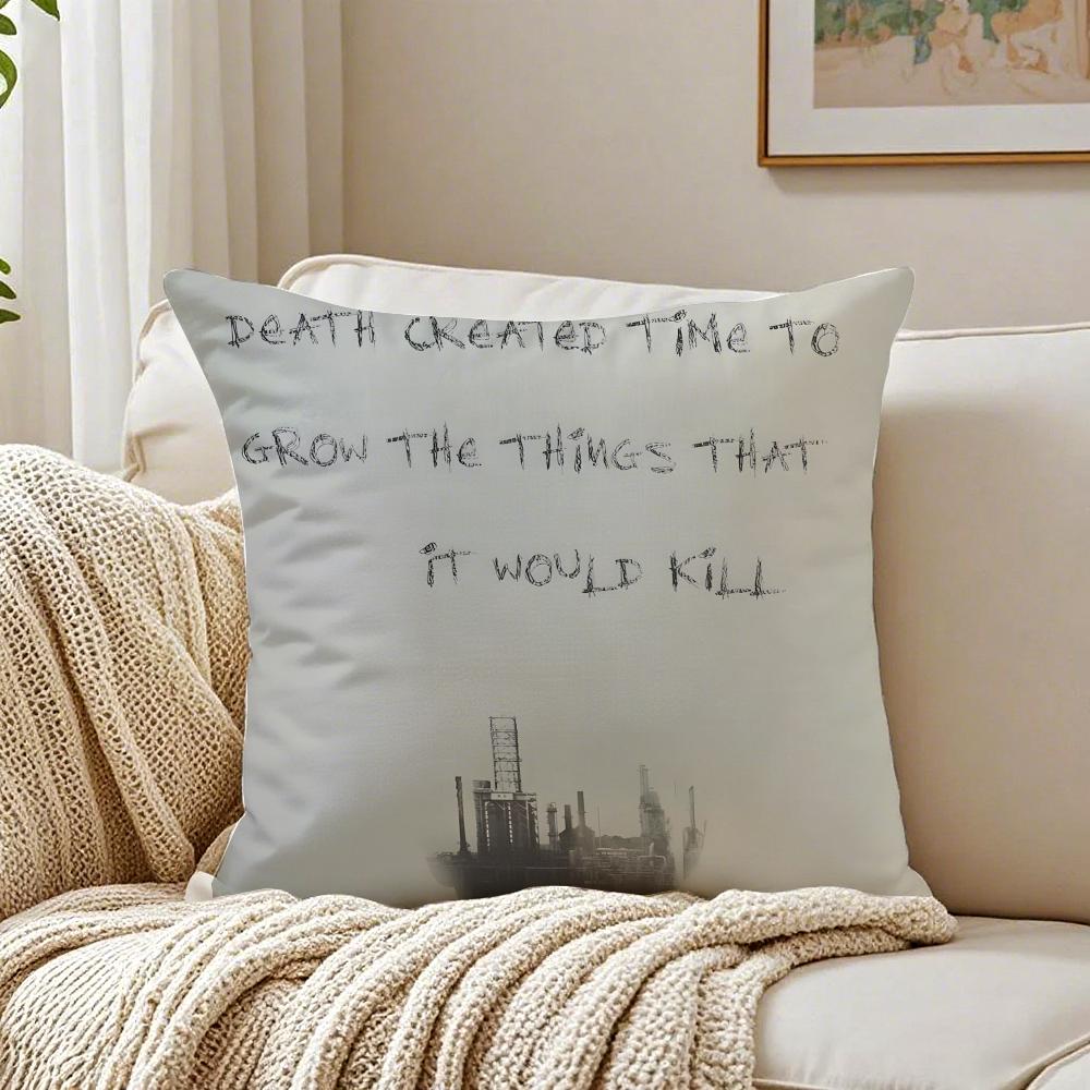 Movie Noir TTrue DDetective Cushion Cover Pillowcase Antidustmite Living Room Sofa Decor Cushion Room