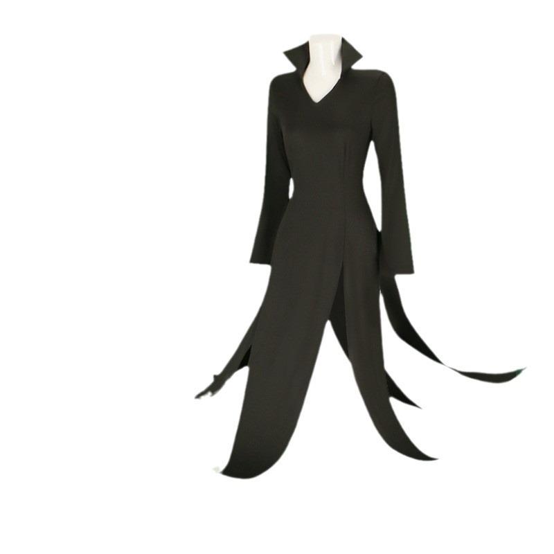 One Punch Man Tornado of Terror Senritsu No Tatsumaki Cosplay Costume Wig Black Dress Women Girl Outfit Halloween Adult Set