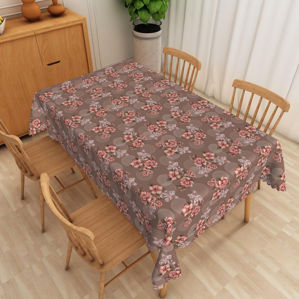 Sunflower Floral Tablecloth Plant Print Waterproof Oilproof Wedding Birthday Party Home Restaurant Dining Table Decor Repeatable