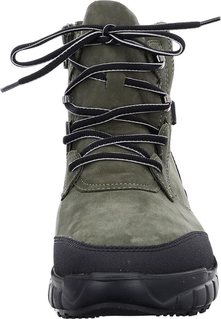 Ganter Nubuck Boots Green Olive Black