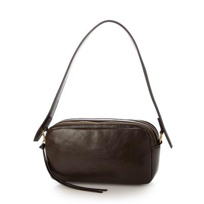 Double Zip 2-way Shoulder Bag