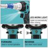 Electric Rivet Guns 3.0-5.0mm Brushess Automatic Cordless Rivet Nut Guns Drill Insert Riveting Tool With 6000mAh Battery AC 110-240V