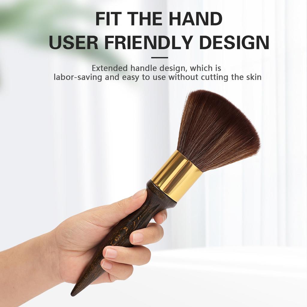 Professional Hairdressing Cleaning Brush Soft Neck Face Duster Combs Salon Hairbrush Beard Brushes Barbershop Tools Accessories