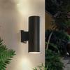 Outdoor Double Head Wall Lamp E27 Garden Yard Balcony Aluminum Porch Street Path Light Indoor Corridor Wall Sconce Waterproof