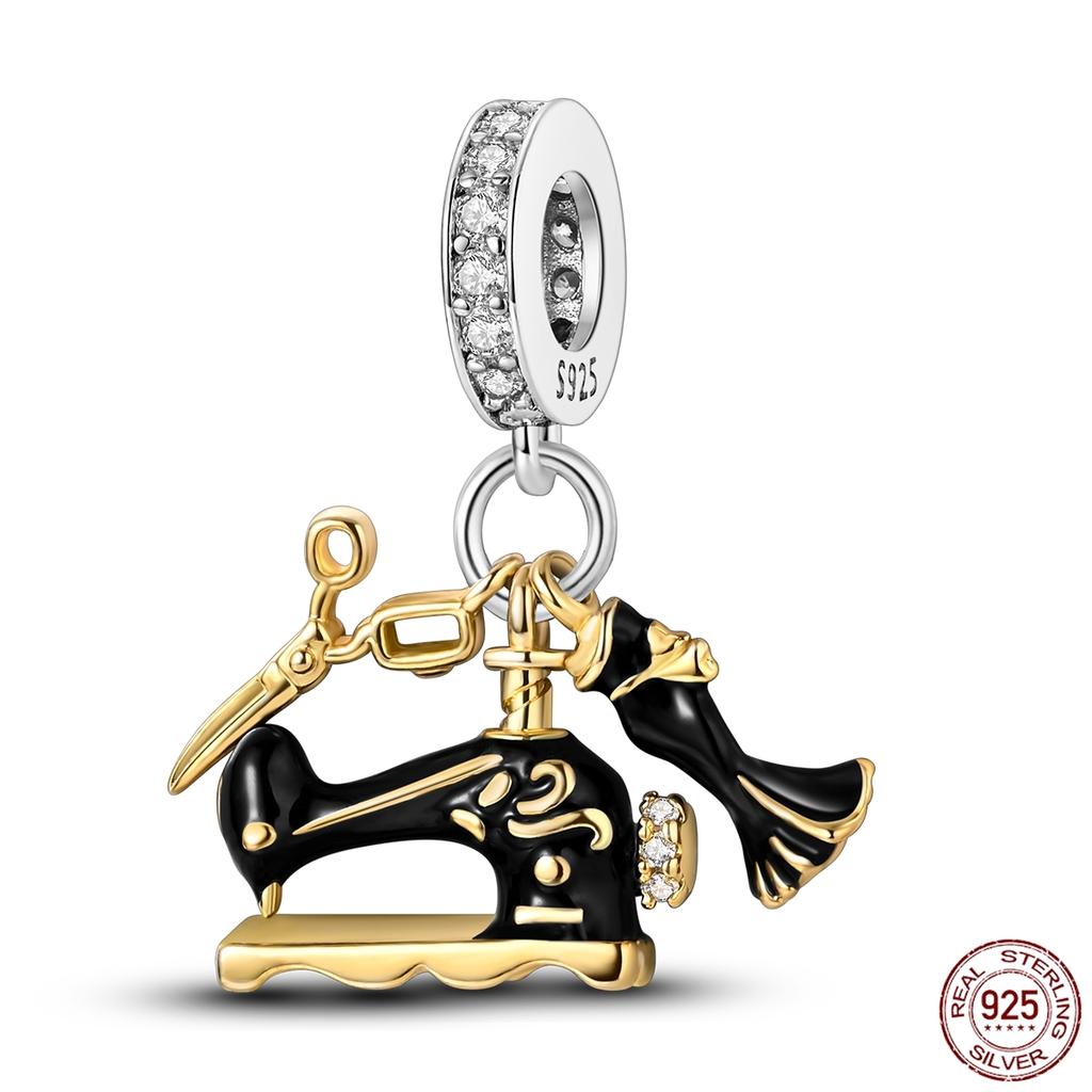 Copper Dragon Firefly Butterfly Puppy Heart Plane Travel Charms Fit Original Bracelet Zircon For Women Gift Gift