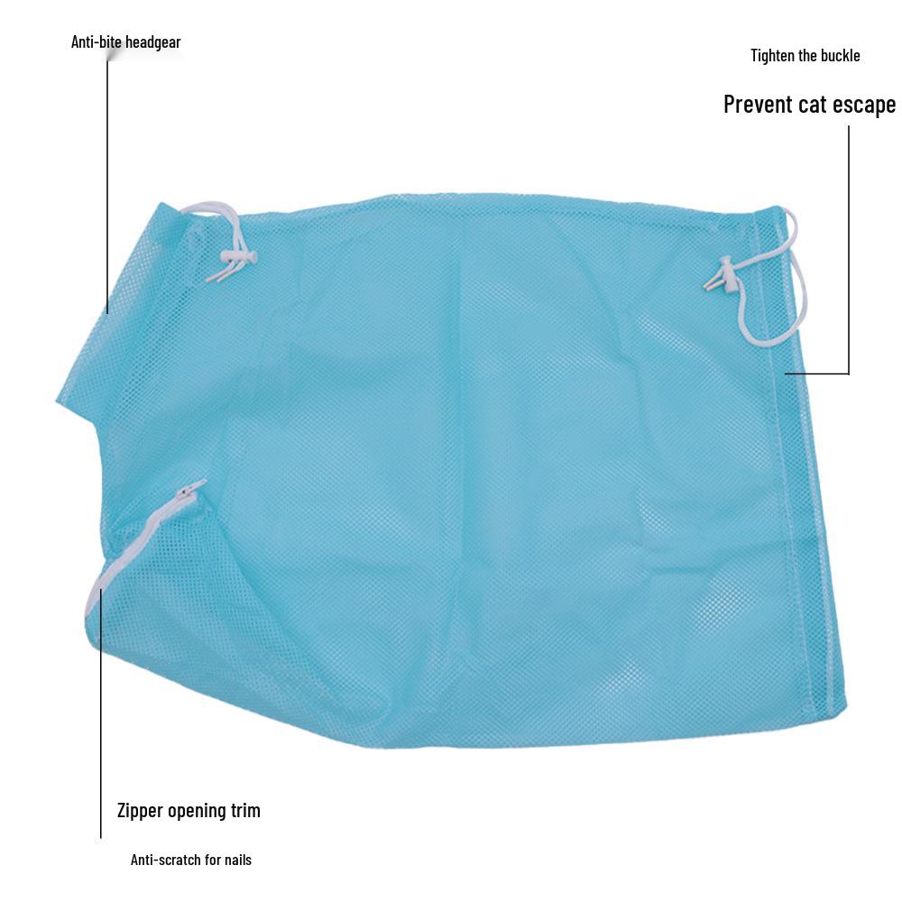 Cat Bath Bag: Anti-Scratch & Bite, Multi-Functional Pet Grooming and Medicine Aid