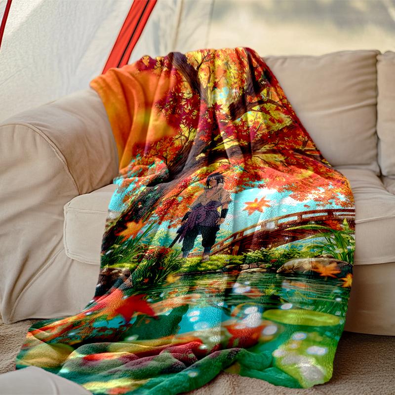 [naruto Blanket] Creative Blanket for Women Men Family Friend On Birthday Mothers Fathers Day Valentines Day