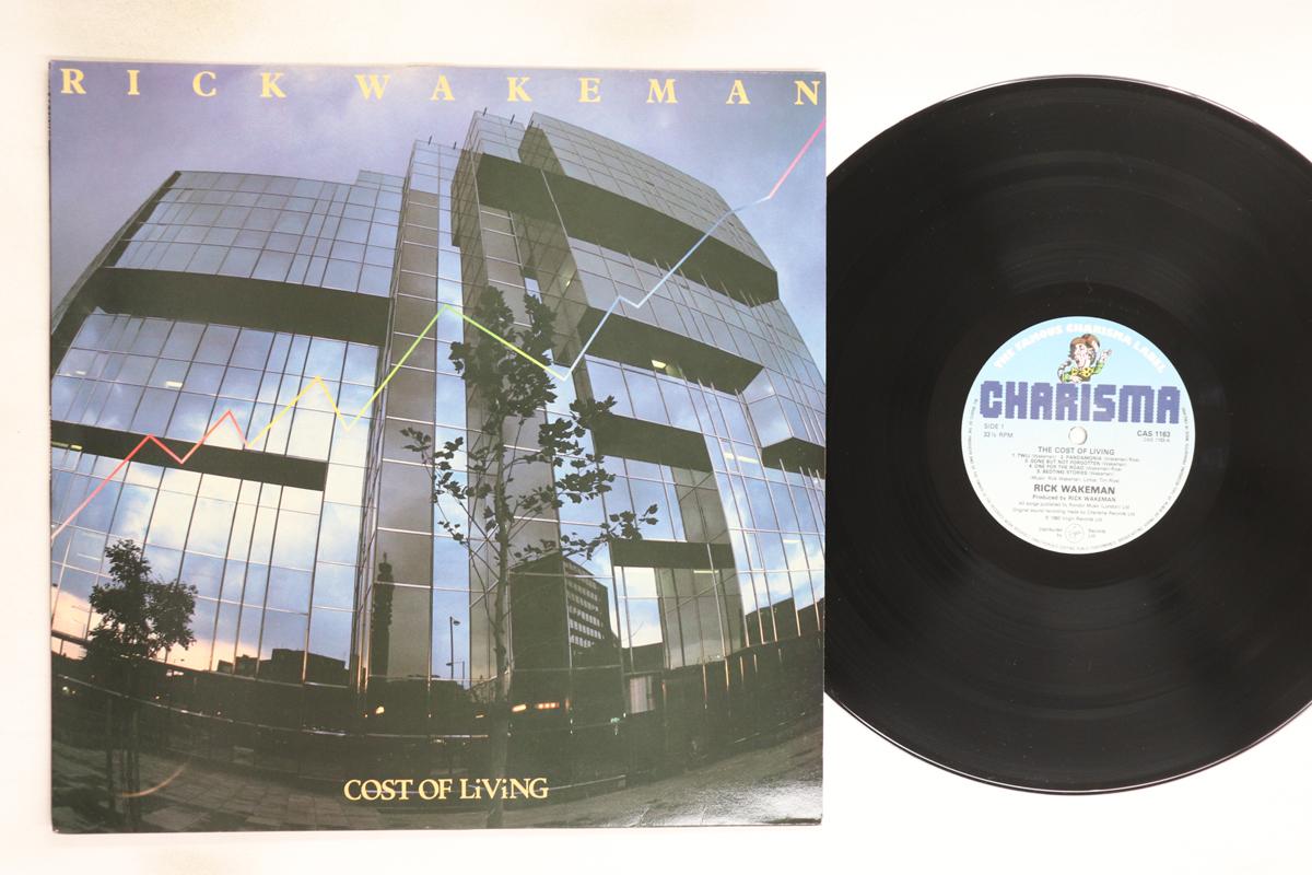 

LP Record RICK WAKEMAN - Cost Of Living CAS1163 CHARISMA 1983 UK Rock Used
