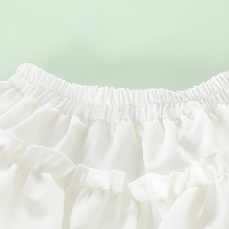 Girls' Summer Casual Skirt Set