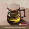 ZISIZ Heat-Resistant Glass Teapot
