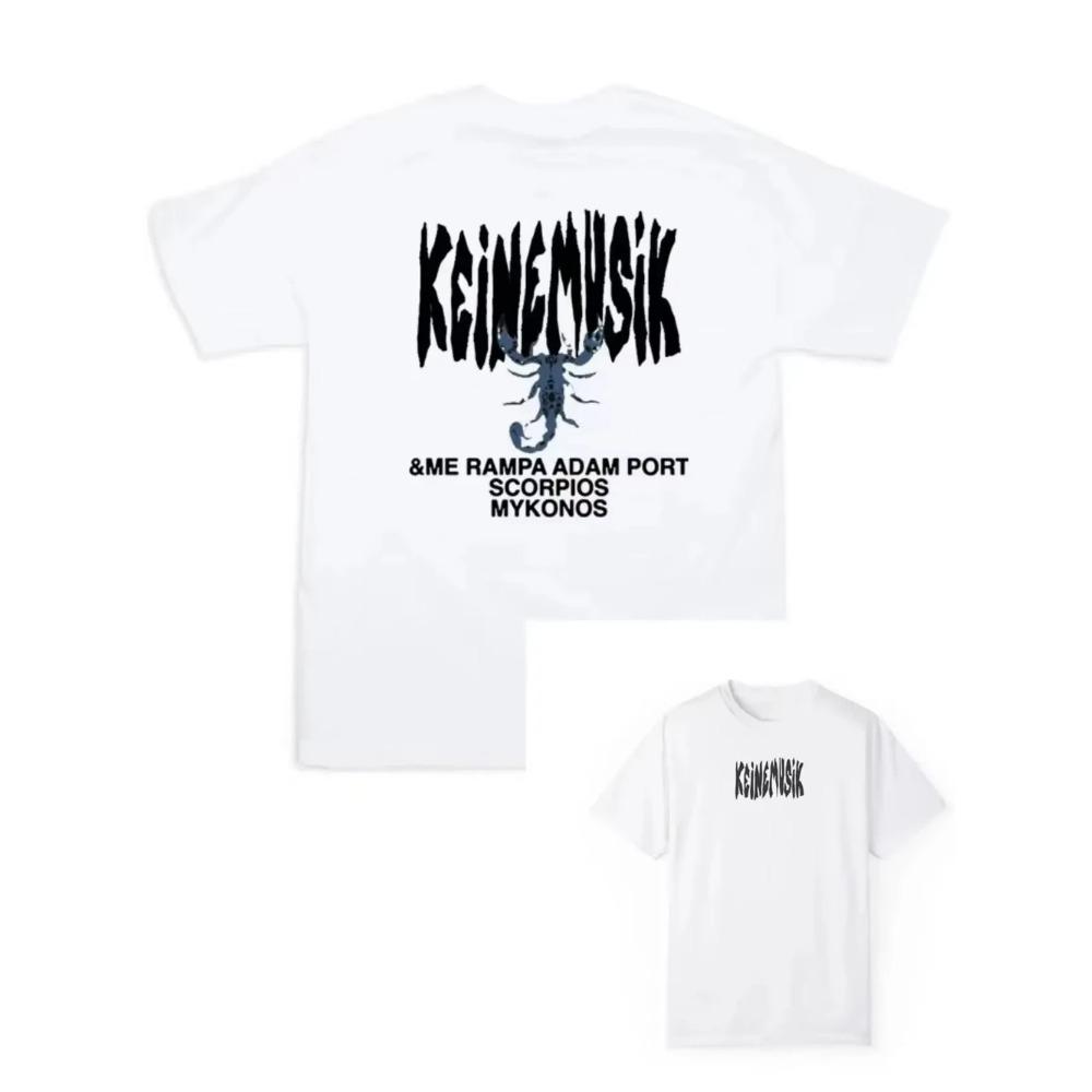 2025 Κλασικό Καλοκαίρι Keinemusik X Pacha T-shirt Ανδρικό Γυναικείο Μόδα Βαμβακερό Κοντομάνικο Μπλουζάκι Hip Hop Τοπ Ρούχα Streetwear Τοπ