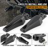 Phantom Foot Pegs Footrest Front Rear Pedals for Harley Softail 2018-2023 Fat Boy Street Bob Low Rider Breakout Slim Deluxe