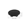 4Pcs Car Modified Hub Cap Covers ABS Long-Lasting Shine Versatile Use for Various Occasions and DIY Installation