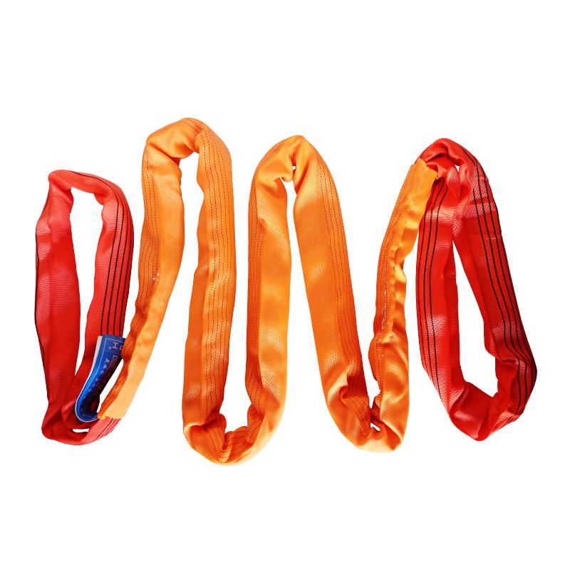 Adjustable Tree Crane Sling Tow Rope, Double Buckle, 2T to 5T Capacity, 1m - 8m Length.