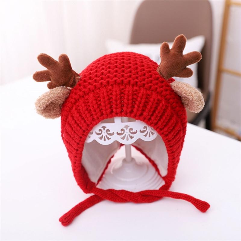 Fashion Christmas Hat for Unisex Wear with Exquisite Antlers Detail for Trending Appeal New Year Supplies
