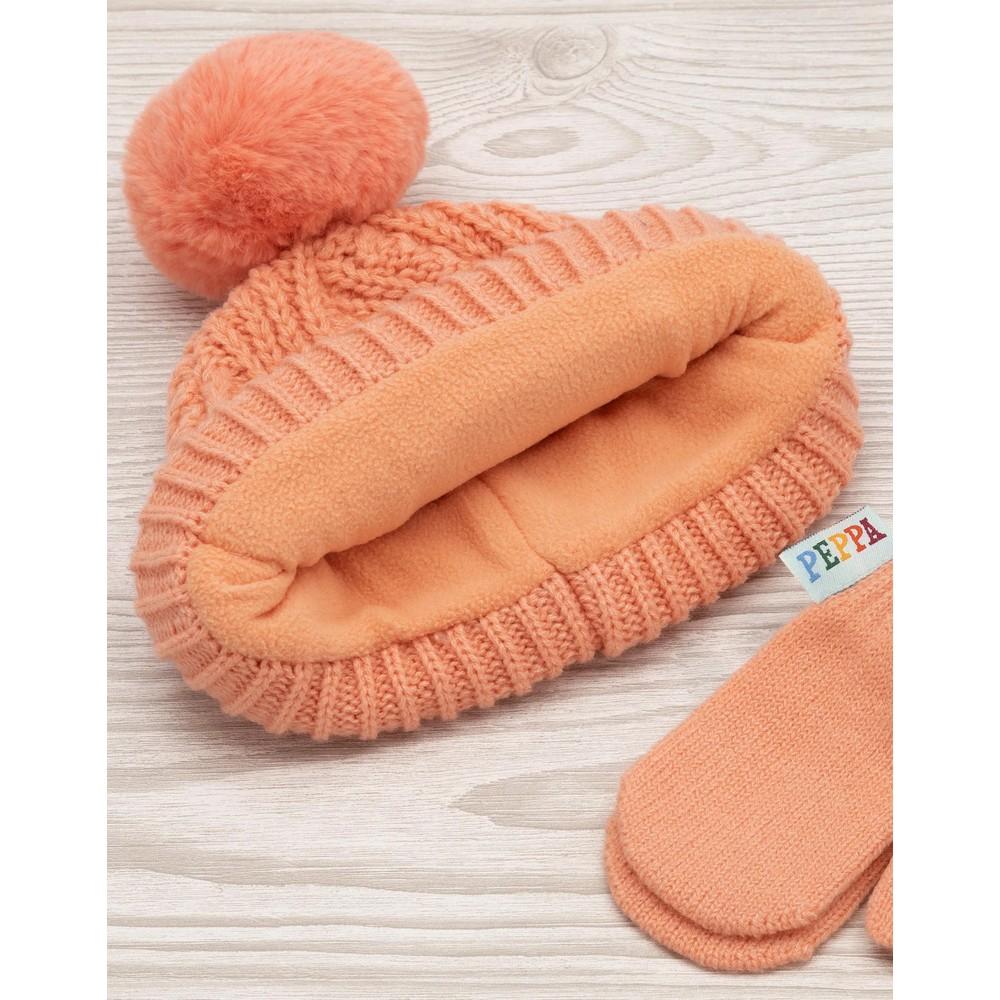 Peppa Pig Childrens/Kids Hat And Gloves Set