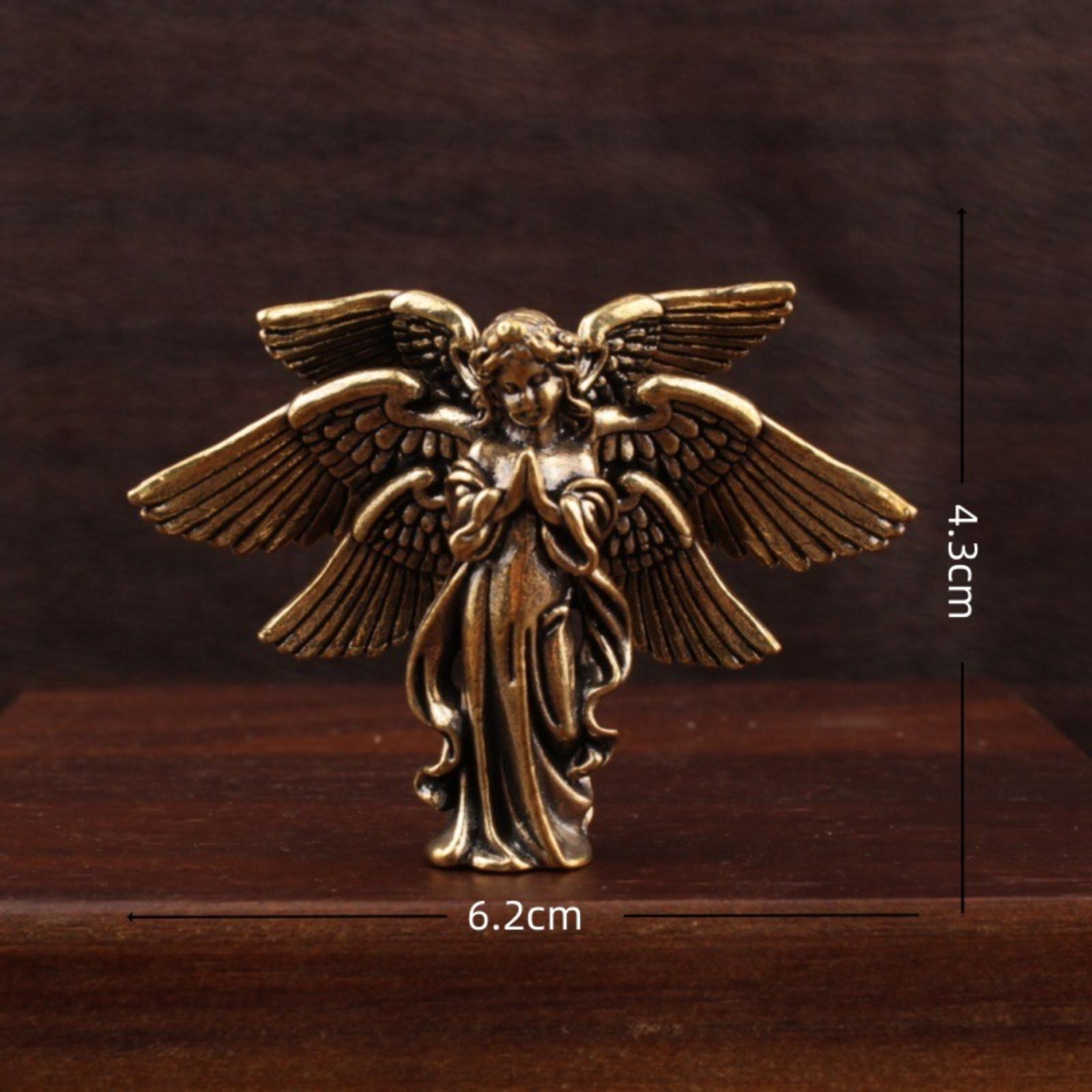 ЛатуньКитайская Фигурка Чайный Столик Настольный Креативный Декоративный Латунный Символический Настольный Орнамент One Size