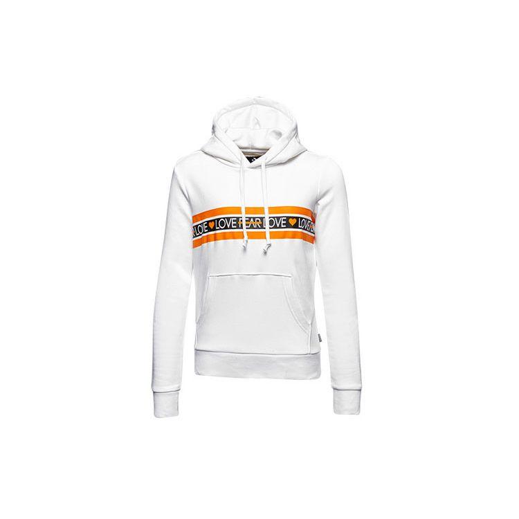 

Converse Casual Sport Пуловер с капюшоном Женские топы Белый 10017330-A01