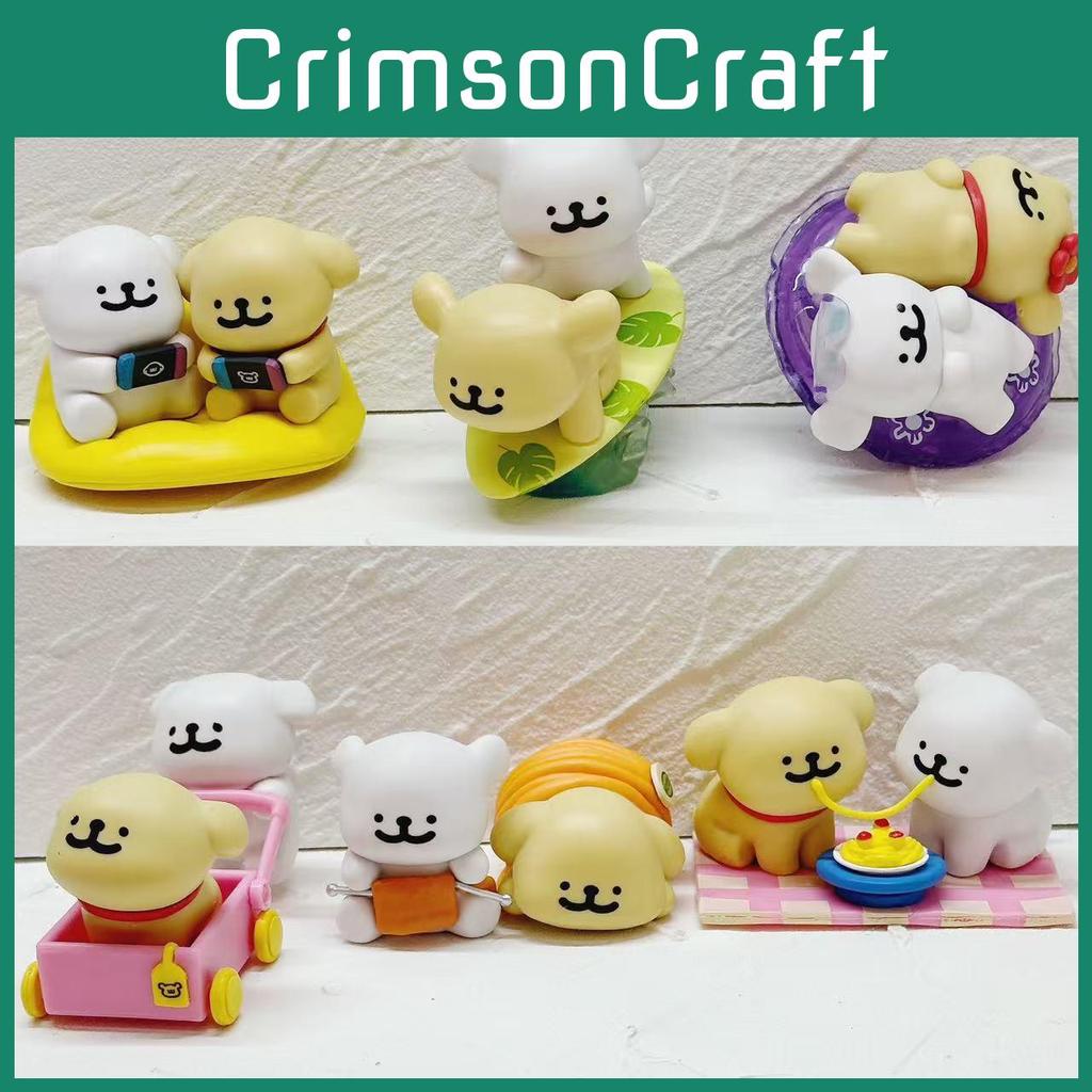 Figure Action Maltese Cartoon Model Toy Decoration Doll Children Ornament Gifts