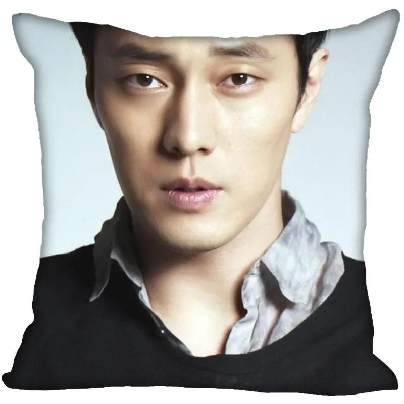 New So Ji Sub KPOP Boy Pillow Cover Bedroom Home Decorative Pillowcase Square Zipper Pillow Cases Satin Soft No Fade 0824