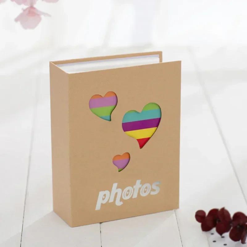 6 Zoll Mini-Fotoalbum Bildaufbewahrung 100 Taschen Scrapbooking Bildspeicherung Erinnerung Geschenk Sofortbildalbum Bild