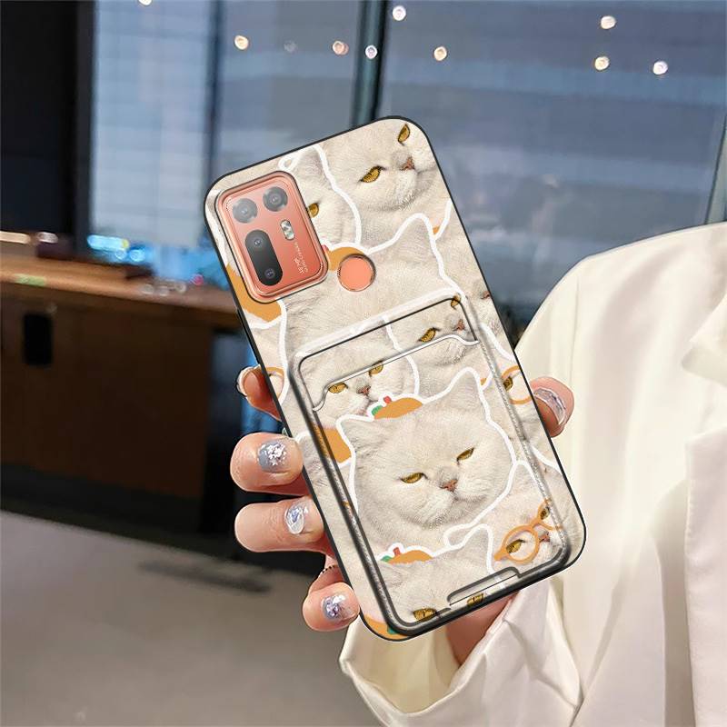 Roztomilý obal na kartu Pouzdro na telefon Pro HTC Desire 20 Plus/D20+ Nárazuvzdorný Módní design Měkké pouzdro Nárazuvzdorný Zadní kryt TPU