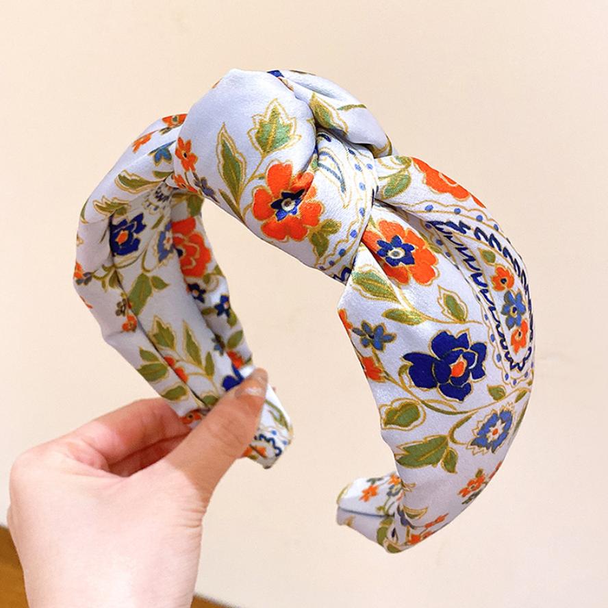 Fabric Knot Hairbands For Women Girls Floral HeadBands Fashion Wide Hair Bands Female Hair Hoop Headwear Hair Accessories Gifts