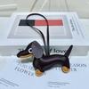 Contemporary Dachshund Leather Dog Keychain Accessory For Phones Bags Cars And
