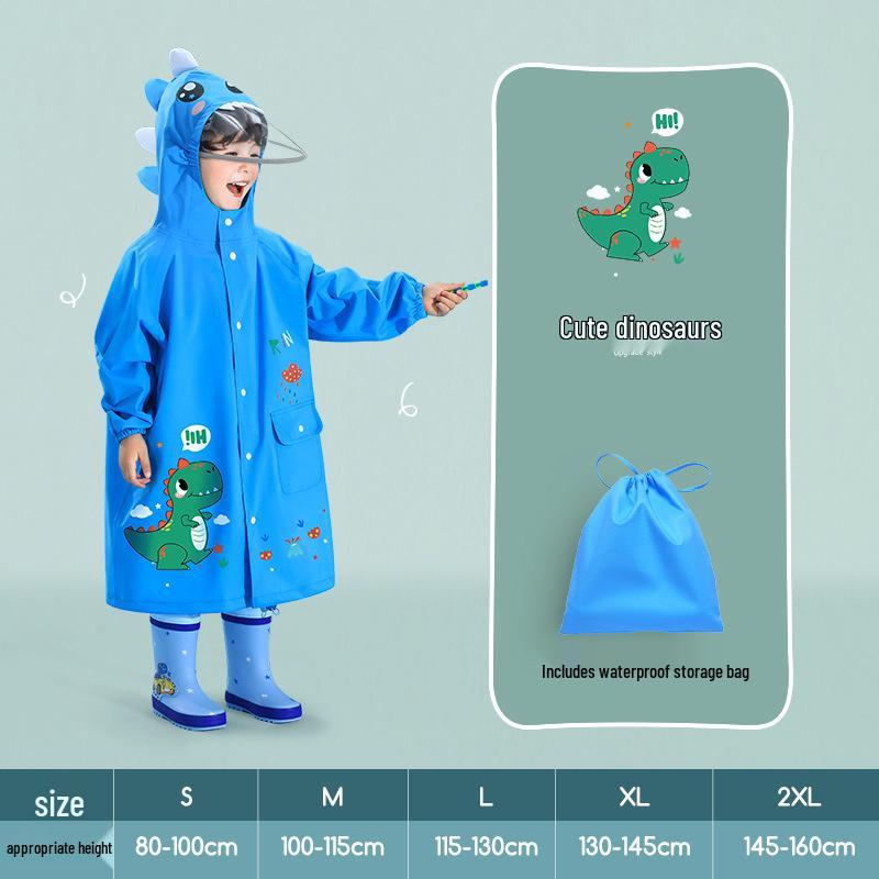 2025 Neues Wasserdichtes Ganzkörper-Regenmantel-Set für Jungen und Mädchen – Perfekt für Kindergartenkinder