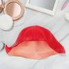 Latex Short Red Bob Wig For Women Synthetic Straight Hair Wig With Bangs Heat Resistant Fiber For Halloween Cosplay Party Role Playing And Photography