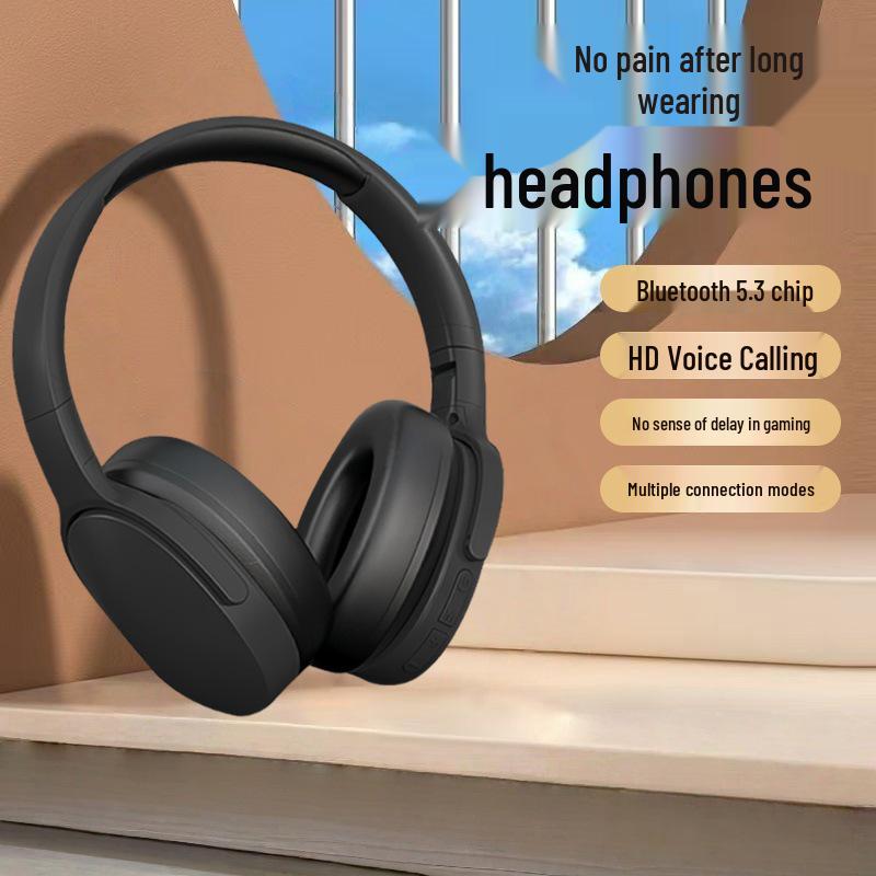 P2961 Wireless Bluetooth Heavy Bass Over-Ear Gaming Headset for Music and Universal Smartphone Compatibility