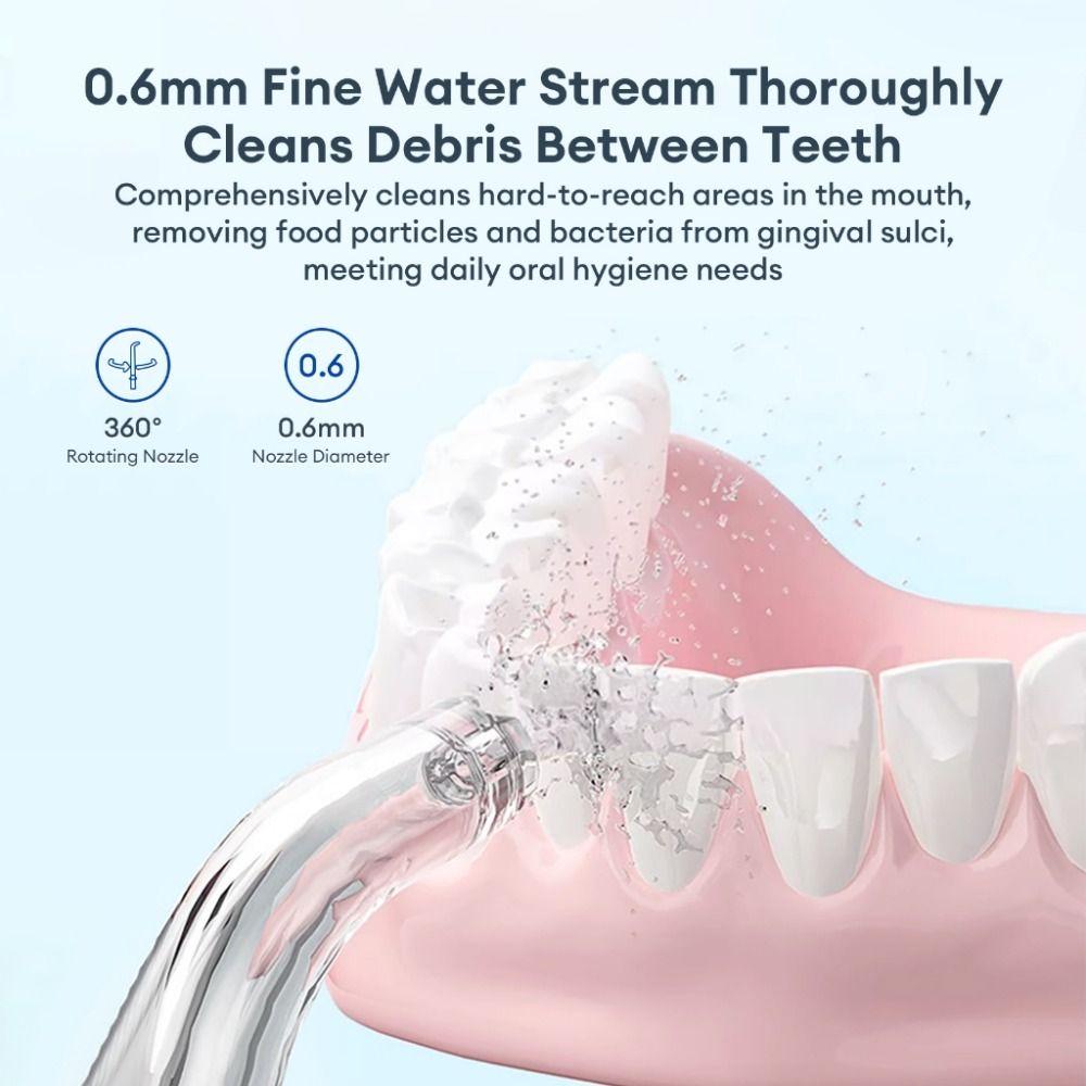 300ML Electric Oral Irrigator Smart Tooth Scaler Oral Hygiene Electric Tooth Flusher  Gum Care