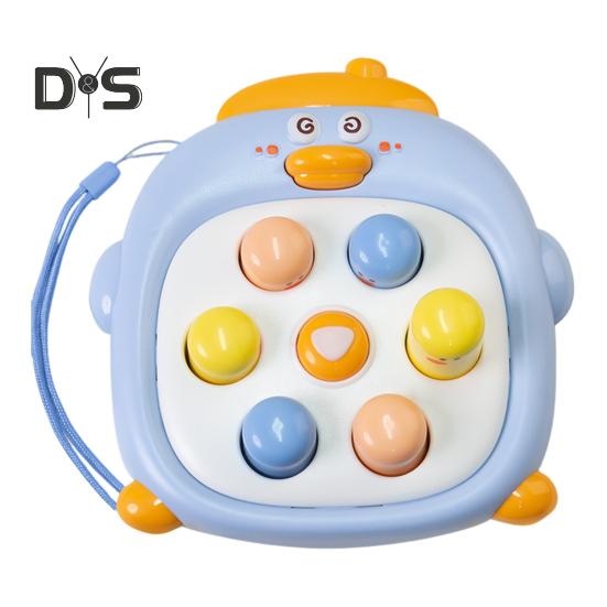 

Дети бьют крота игрушка мультфильм утка кнопка портативный игровой автомат портативный дорожный малыш мальчики девочки обучающая игра пресс крот синий