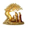 Piece Desktop Decoration Acrylic Ornament Jesus and the Tree of Life Newborn Home Decora Ornament Children's Gift Holiday Gift