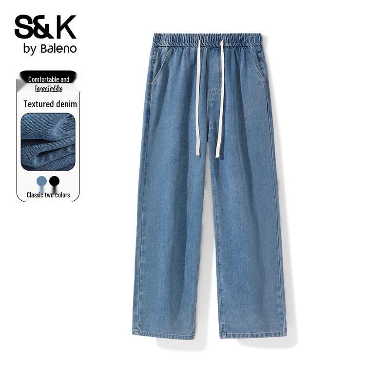 

Baleno S&K Men s Straight-Leg Casual Jeans 3XL