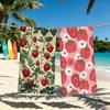 Strawberry Cute Anime Towel For Outdoor Camping Beach Towel Super Absorbent Quick-Drying Summer Towel