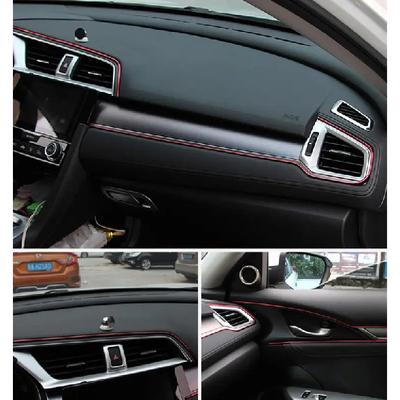 5M Auto Styling Dekoration Chromleiste für SEAT Ibiza Leon Toledo Arosa Arona Alhambra Exeo FR Supercopa Mii Altea Cordoba cupra