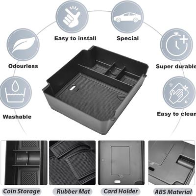 Center Console Armrest Storage Box Tray For INEOS Grenadier 2025 2025 2025 2025 Center Console Organizer Interior Accessories